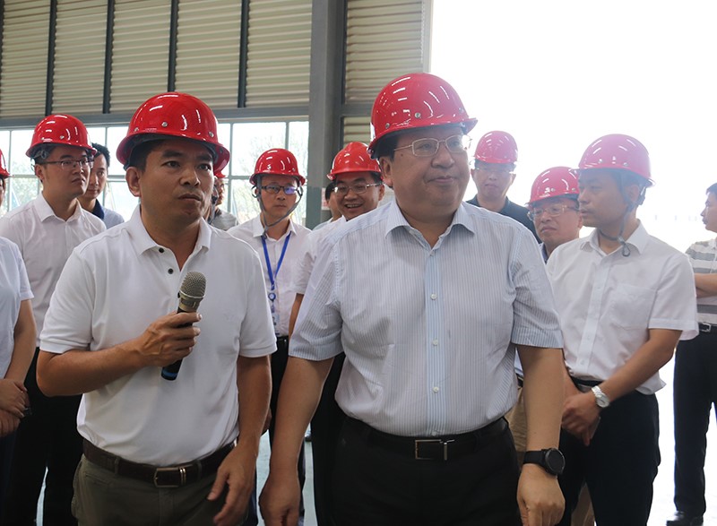 湖南省常务副省长陈向群调研PT电子游戏新能源（中国）总部产业基地