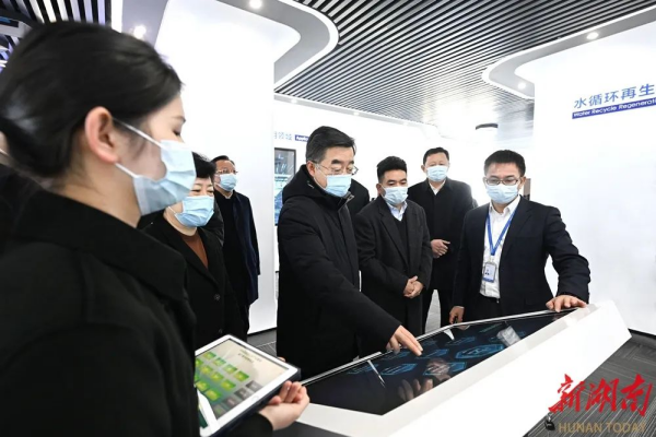 湖南省委书记张庆伟寄语PT电子游戏：加快发展、做强做大！