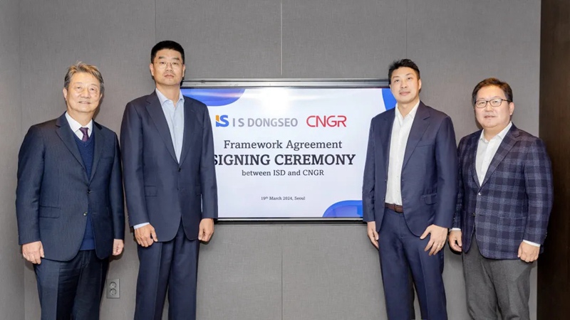加快构建全球回收事业 | PT电子游戏股份与IS Dongseo（株）签定全球电池再利用区域合作和谈